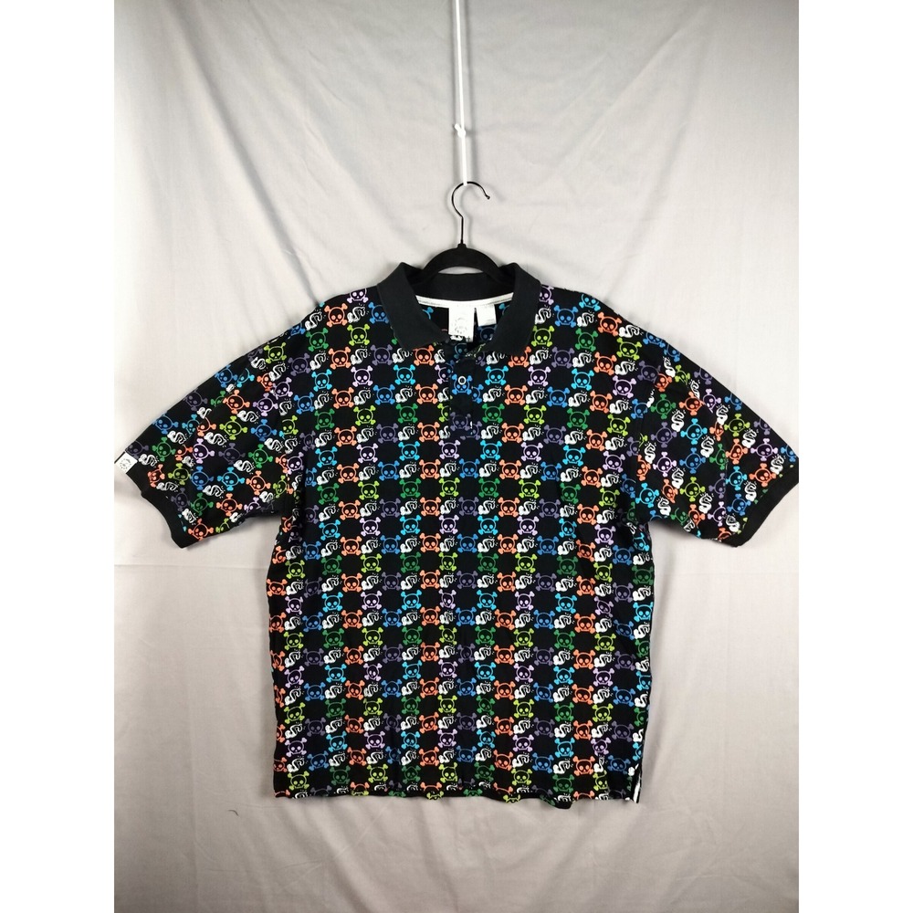 CLH Creating Limitless Heights Shirt Mens 2XL Black Skull Crossbones Money Y2K